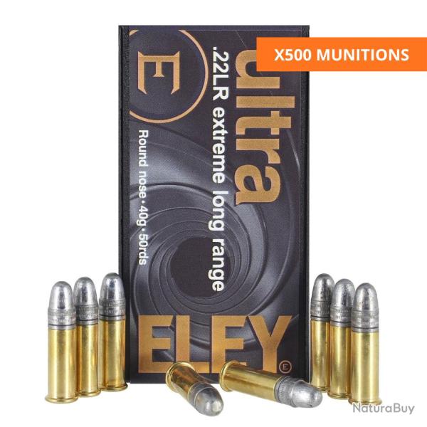 BOITE DE .22LR ULTRA EXTREME LONG RANGE X500 - ELEY