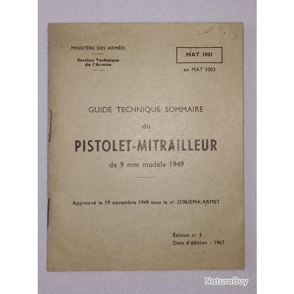 Guide technique Arm�e fran�aise PM MAT 1949 1