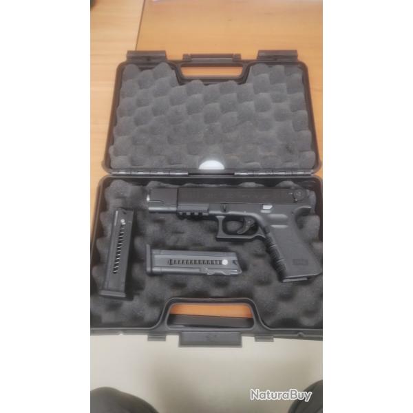 Pistolet ISSC M22 Target + 2 chargeurs + mallette + Accesoirs