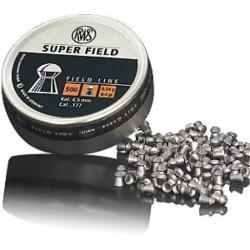Plombs RWS superfield cal.4,5 8.4gr 0.54g diam&egrave;tre 4.52 par 500