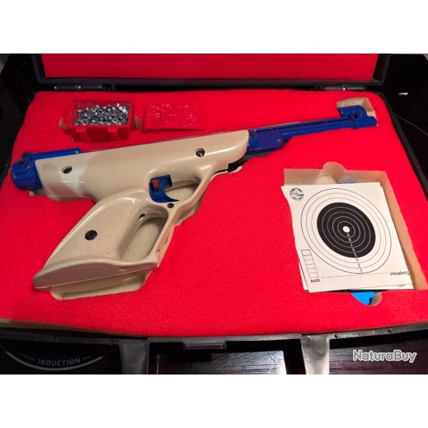 Pistolet � air comprim� MANUSPORT / Gallus Matchpistol - Complet avec mallette d'origine