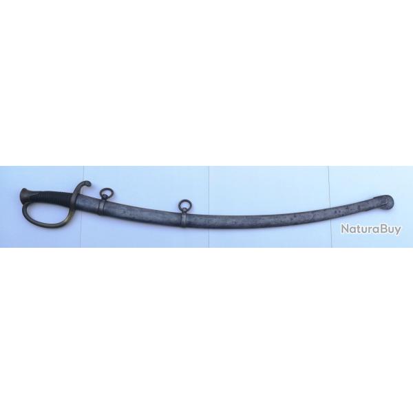 Sabre Mod. 1829 de Cannoniers Mont�s- "Manifacture Nationale de Chatellerault 7bre 1849"-