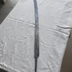 Lame de sabre &agrave; identefier