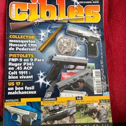 FNP-9, Ruger P345, Colt 1911... revue CIBLES no 441 d&eacute;cembre 2006