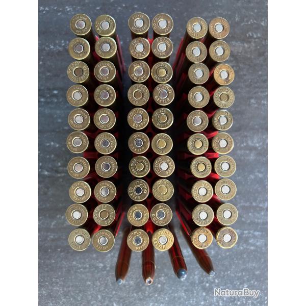 Vends 64 balles de 9,3x74r m�lang�es