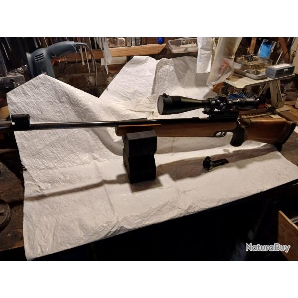 Carabine KRYCO mono coup 22lr match.