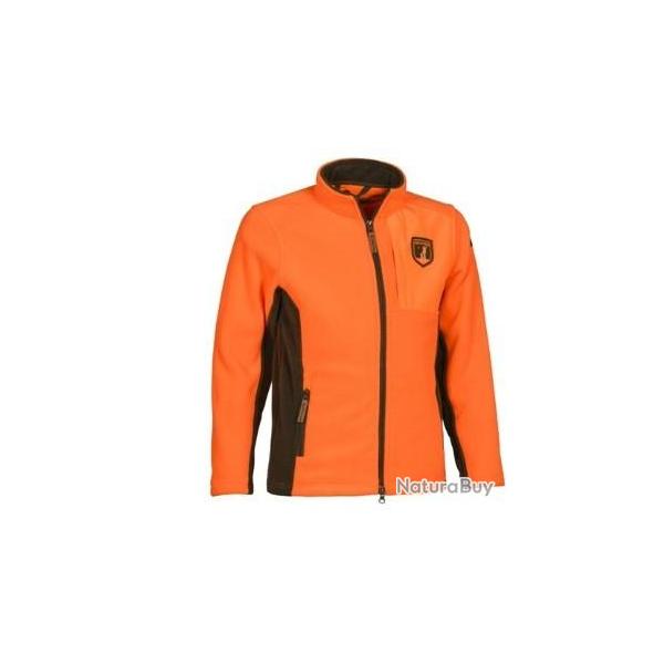 Percussion Blouson Polaire Enfant Norway Orange