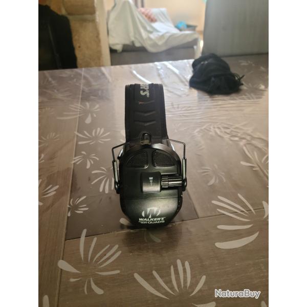 casque WALKER'S power muff QUADS