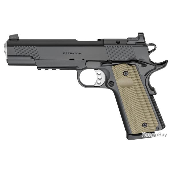 Pistolet Springfield Armory 1911 Operator 5" AOS Noir cal 45 ACP