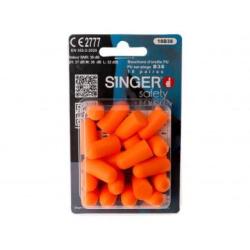 Bouchons d'oreille Singer Safety 38 dB Blister 10 Paires