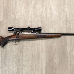 Carabine MAUSER 98 K modifi&eacute;e chasse - Cal .243 Win + Lunette (Occasion)