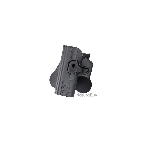Holster rigide Cytac gaucher pour glock 19/23/32