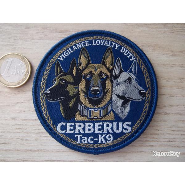 �cusson cerberus TAC-K9 militaire chien, patch auto-agrippant