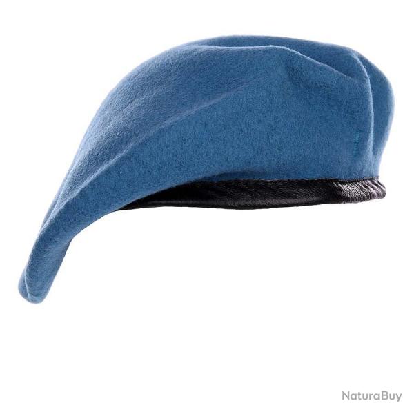 Beret militaire laine (Couleur Bleu, Tour de t�te (cm) 57)