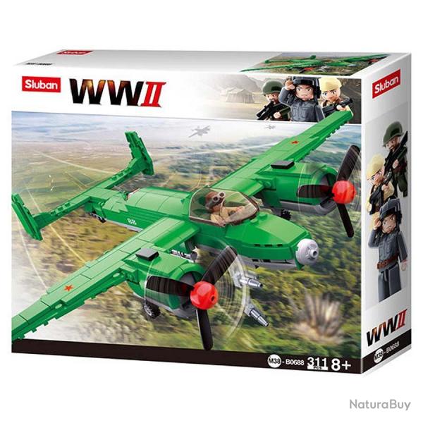 Bombardier alli� - Jeu de briques