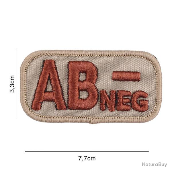 Patch tissu avec velcro � AB- � coyote