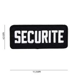 Patch tissu "S&eacute;curit&eacute;"