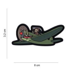 Patch 3D PVC Warhawk & faucheuse