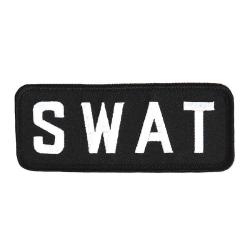Patch en tissu avec velcro &laquo;&nbsp;swat&nbsp;&raquo;