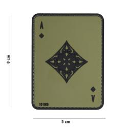 Patch 3D PVC As de carreau vert