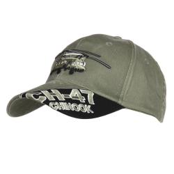 Casquette baseball CH-47 H&eacute;licopt&egrave;re Chinook