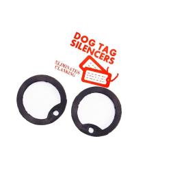 Dog tag , set de deux silencieux