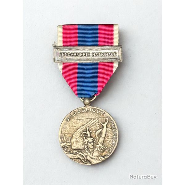 (14.015) M�daille de la D�fense Nationale - Argent