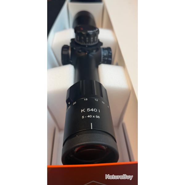 LUNETTE  DE TIR KAHLES K 540I CCW 5-40X56 MSR2 R W-RIGHT NEUVE