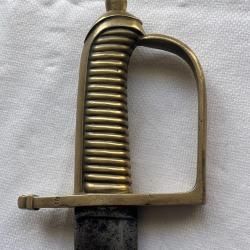 sabre de grenadiere marine  modele 1767