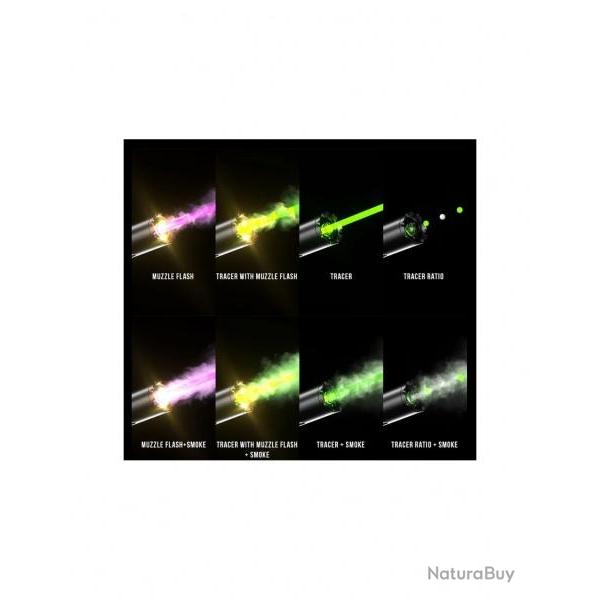 Silencieux tracer E-shooter chrony plus fum�e (bluetooth)
