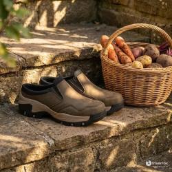 Sabots Arno Marron pour Homme 43