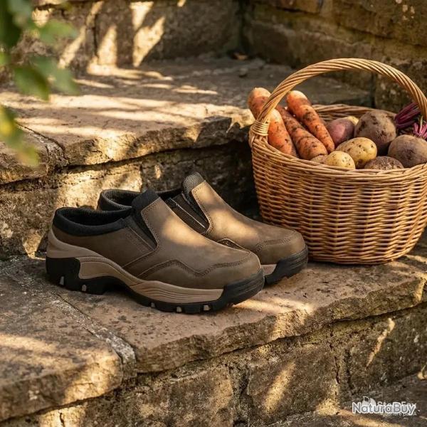 Sabots Arno Marron pour Homme 44