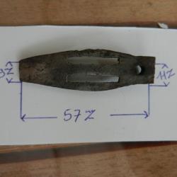 support de d&eacute;tente pour ancien fusil
