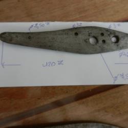 pi&egrave;ce d&eacute;tach&eacute;e  platine pour une arme ancienne