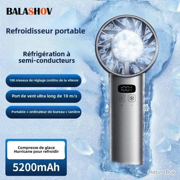 Mini Ventilateur Portatif USB � charge rapide-K