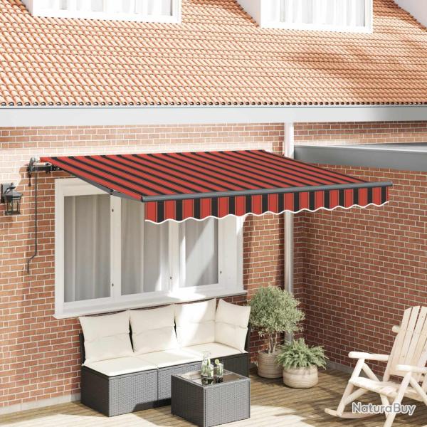 Auvent R�tractable Orange 250 x 200 cm tissu