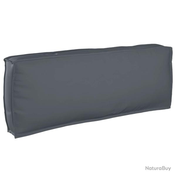 Coussin Anthracite 120 x 40 x 12 cm Tissu Oxford