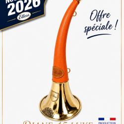 ELLESS - 166/3O - Gain&eacute;e Orange - 45 cm - "DIANE 45 Luxe" - Embout Magnum - PERSONNALISABLE !