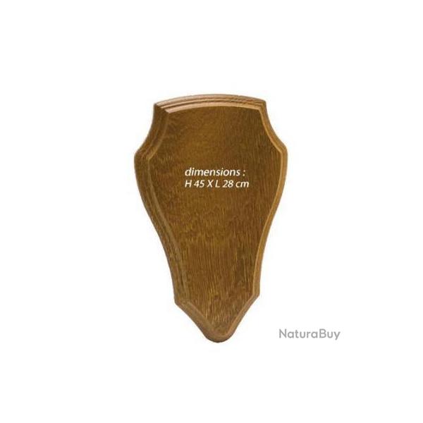 ECUSSON POUR TROPHEE CERF DIM. H. 45 X L. 28 CM