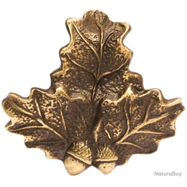 FEUILLE DE CHENE PORTE TROPHEE -PETIT MODELE - AVEC GLANDS