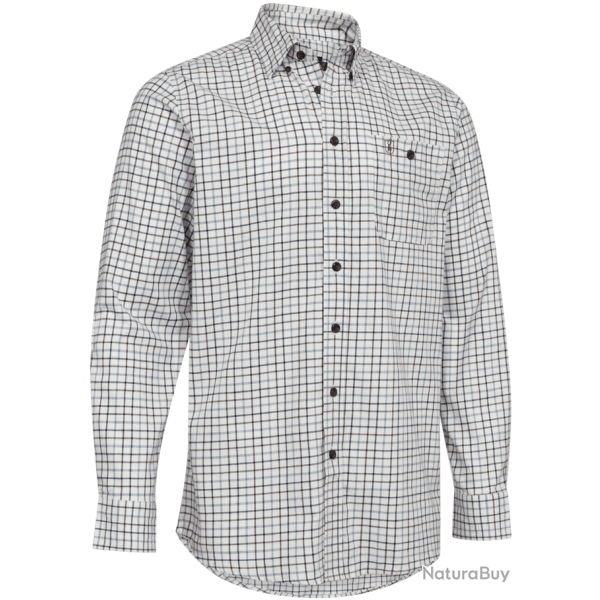 Chemise carreaux bleu Gavin DEERHUNTER-39/40