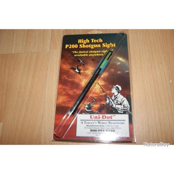 guidon � coller sur bande ventil�e fusil UNIDOT VERT longueur 115 mm - VENDU PAR JEPERCUTE (SW502)