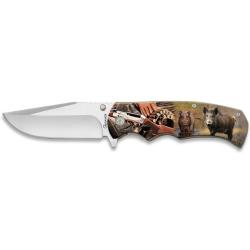 COUTEAU PLIANT ALBAINOX SANGLIER