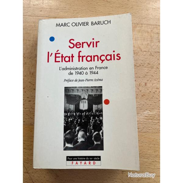 Servir � l'�tat fran�ais