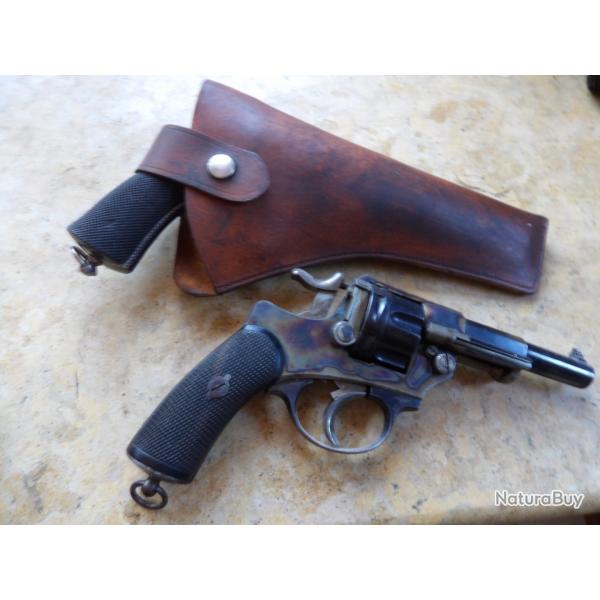 grand holster �tui cuir mod ceinture explorateur aventurier pour gros revolver pistolet 1873 cowboy