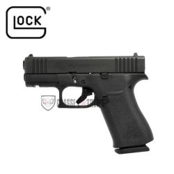 Pistolet GLOCK 43X avec Rail Cal 9x19mm Noir