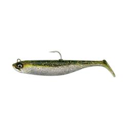 Leurre Souple Savage Gear Savage Minnow 10cm Green Silver