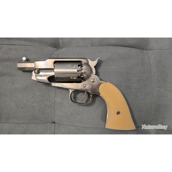 Plaquettes de crosse pour Pietta Remington 1858 en r�sine �poxy couleur beige "OS" .