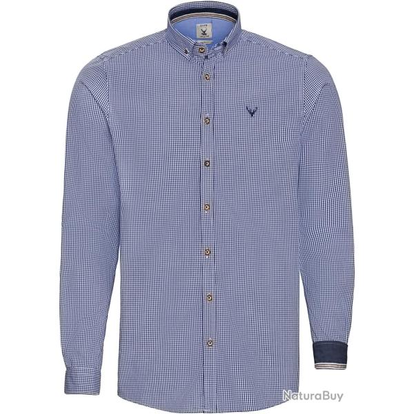 Chemise � carreaux Slim Fit (Couleur: Blau, Taille: XXL)