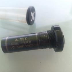 Choke adaptateur A-TEC pour silencieux A12 sur Beretta/Benelli
